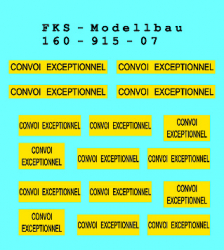 Warnschilder Convoi Exceptionnel Warnschilder Convoi Exceptionnel