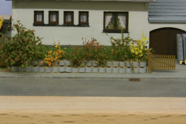 Pflanzsteine, grau (1:160)